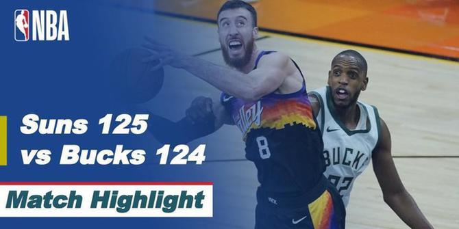 VIDEO: Highlights NBA, Milwaukee Bucks Telan Kekalahan Saat Melawan Phoenix Suns