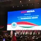 PM India Narendra Modi menyampaikan pidato di hadapan warga negaran dan keturunan India, di sela-sela kunjungan resmi ke Jakarta pada Rabu, 30 Mei 2018. (Liputan6.com/Happy Ferdian Syah Utomo)