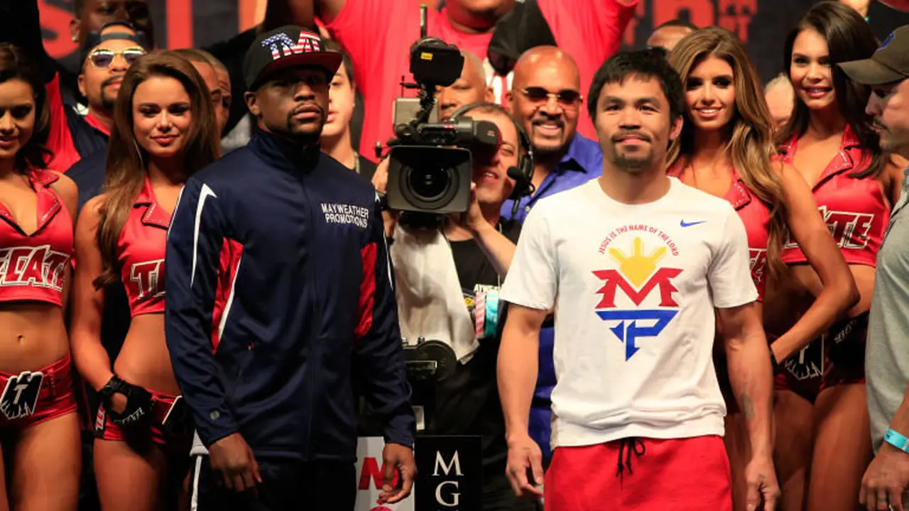 Pacquiao Lihat Ketakutan Mayweather Jr. (udah)