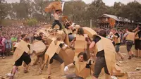 Pertempuran `Boxwars` Ajak Publik Kenang Masa Bocah dengan Kardus