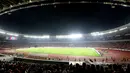 Suasana pertandingan Timnas Indonesia vs Argentina pada FIFA Matchday 2023 di Stadion Utama Gelora Bung Karno, Jakarta, Senin (19/6/2023). (Bola.com/Muhammad Iqbal Ichsan)