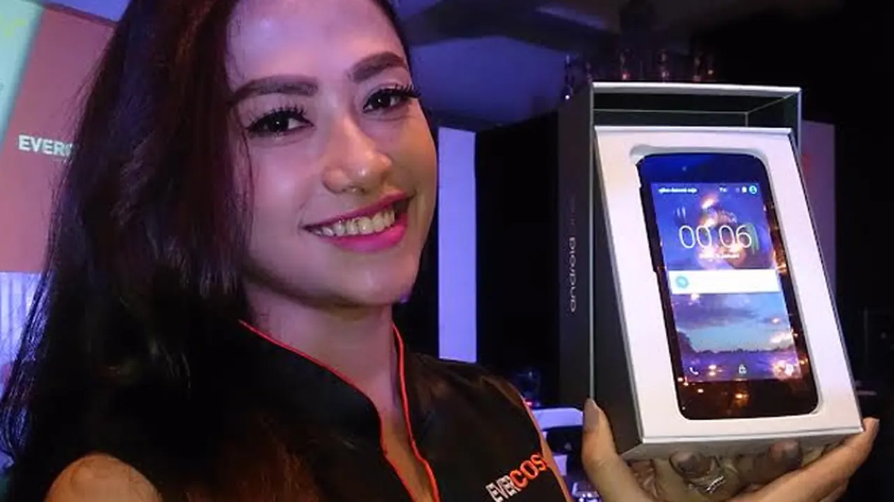Smartphone Android One Evercoss Dilego Rp 1,3 Jutaan