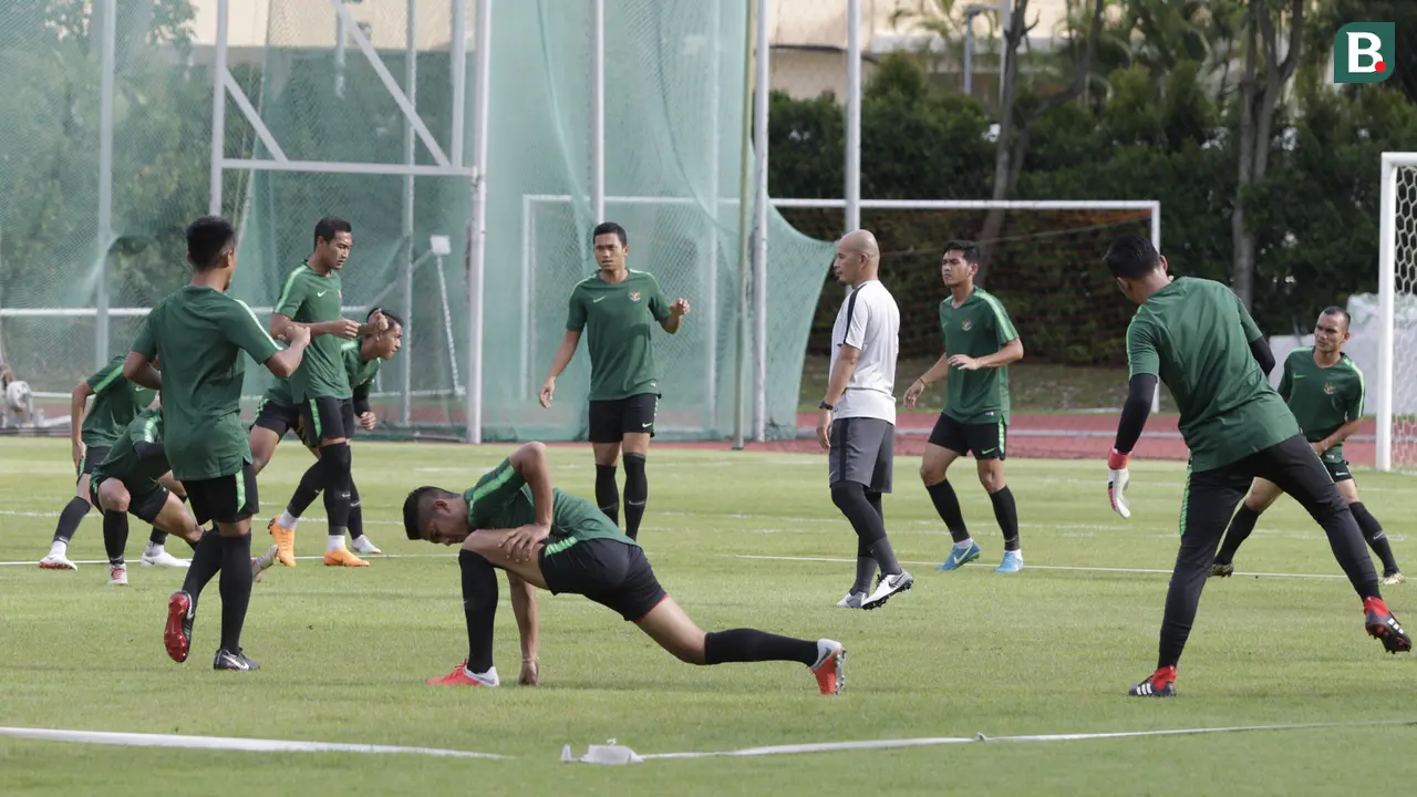 Latihan Timnas Indonesia