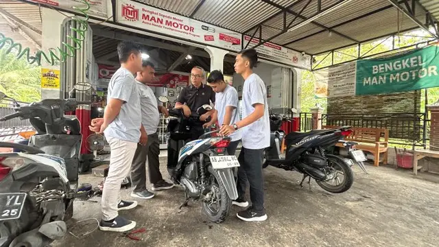 Yayasan AHM Berikan Pelatihan untuk UMKM Bengkel Sepeda Motor (ist)
