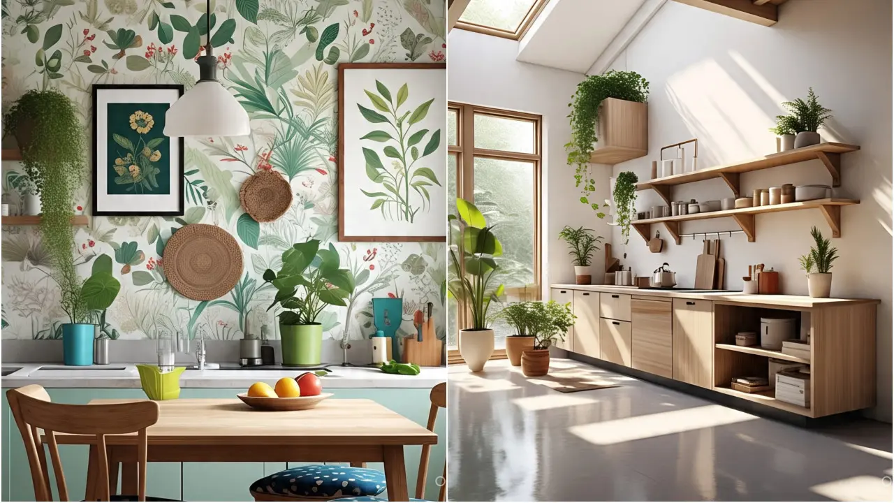 Dapur Konsep Biofilik