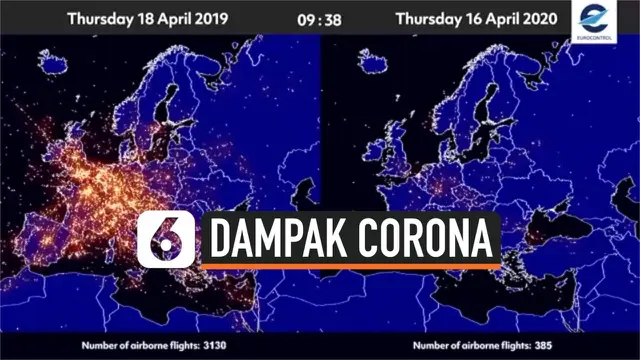 VIDEO: Lihat, Corona Pukul Telak Penerbangan Dunia