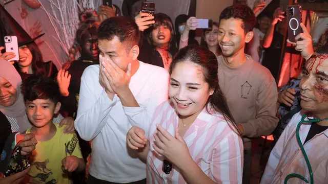 Bertema Horor, Ini Momen Kejutan Ulang Tahun Raffi Ahmad dan Nagita Slavina