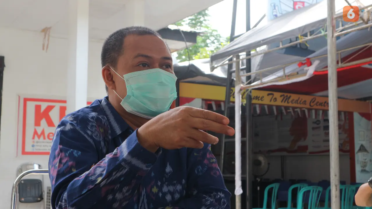 Ketua KPU Kota Palu, Agus Salim Wahid