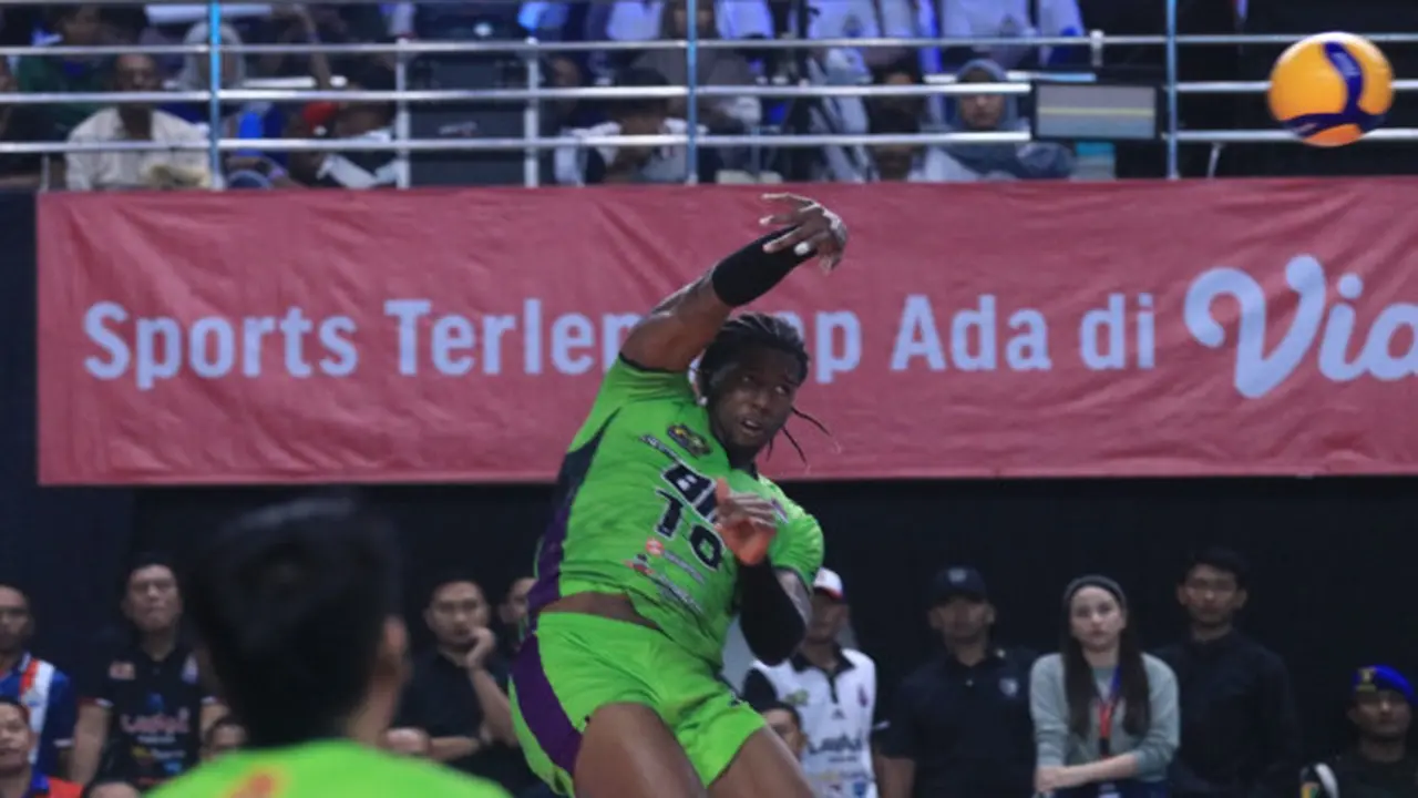PLN Mobile Proliga 2024 : Tim Putra Jakarta STIN BIN Bingung Dihajar Jakarta Lavani