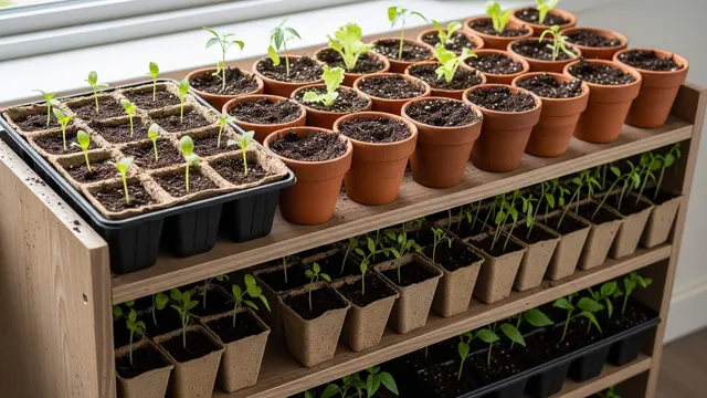 Desain Kebun Sayur di Rak Sepatu Bekas Unik dan Hemat Tempat