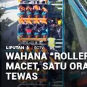 Wahana "Roller Coaster" Macet, Satu Orang Tewas