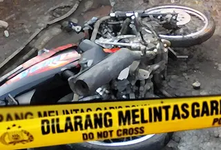 Ilustrasi Kecelakaan Motor
