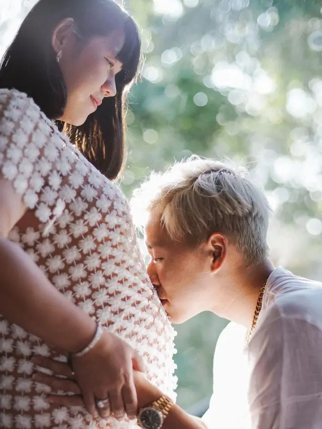 Hamil Anak Kedua, Ini 6 Potret Maternity Shoot Istri Marcus Gideon
