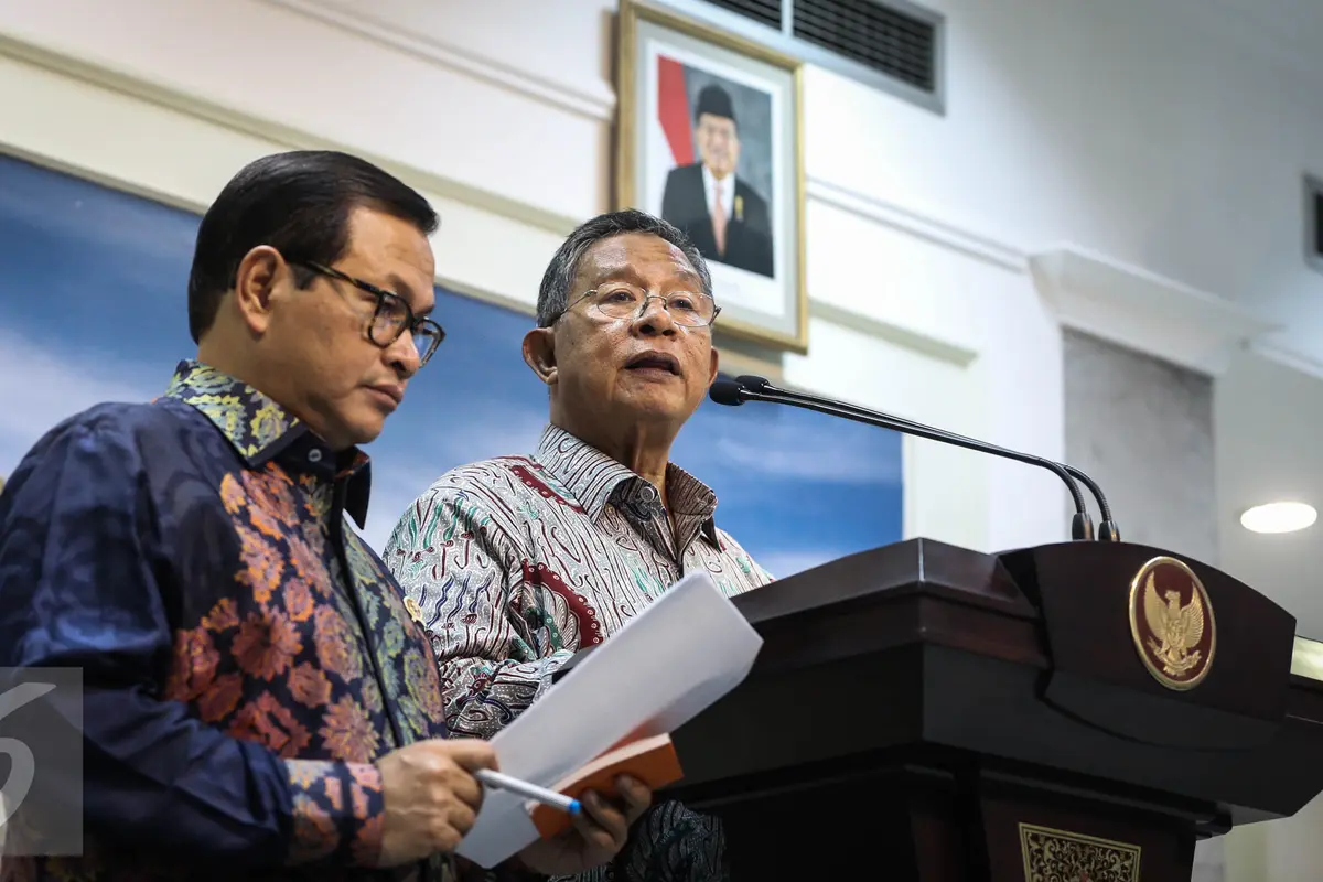 20160329- Pemerintah Keluarkan Paket Kebijakan Ekonomi Jilid XI- Darmin Nasution   dan Pramono Anung- Jakarta- Faizal Fanani