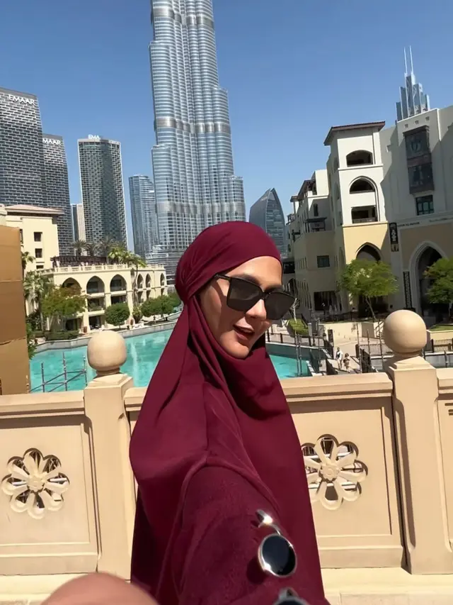 Paula Verhoeven Liburan di Dubai tanpa Baim Wong. [@paula_verhoeven]