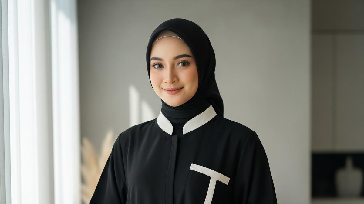 9 Desain Gamis Abaya Simple tapi Terlihat Mahal untuk Wanita Modern, Tampil Anggun di 2025