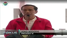 Di hadapan 1200 peternak kambing dan domba se Indonesia Presiden Jokowi berharap Indonesia tidak lagi bergantung dari impor negara lain. 