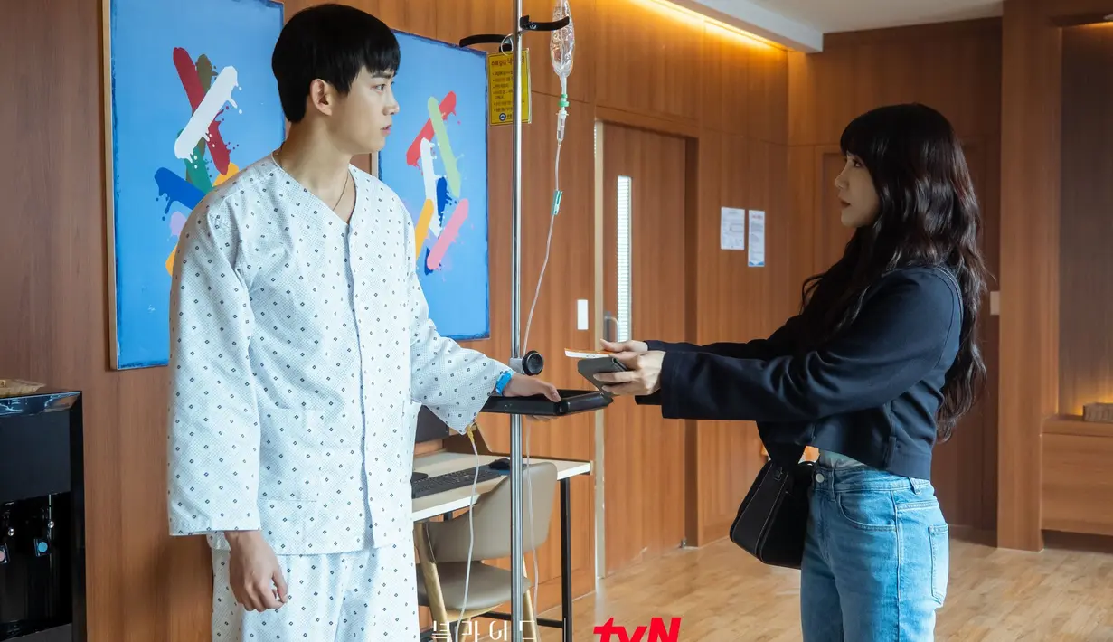 Suasana di balik layar drakor Blind. (tvN via Instagram/ tvn_drama)