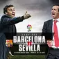 Prediksi Barcelona vs Sevilla (Liputan6.com/Yoshiro)