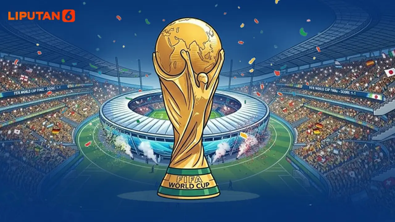 Banner Infografis Grup hingga Jadwal Piala Dunia 2026.