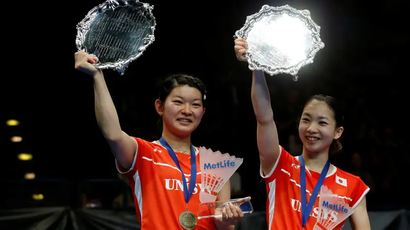 Misaki Matsutomo/Ayaka Takahashi. (Action Images via Reuters/Andrew Boyers)