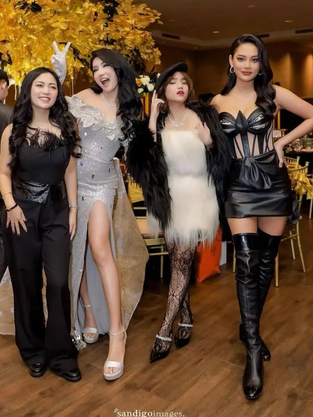 Adu Gaya 15 Seleb Hadiri Pesta Ulang Tahun Mewah Lucinta Luna, Ada Siti Badriah hingga Fuji