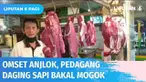 Tingginya harga daging membuat omset pedagang turun hingga 50 persen. Sebelumnya di kisaran Rp 110-Rp 120 ribu per kg kini harga daging sapi mencapai Rp 130-Rp 140 ribu per kg. Menyikapi hal tersebut, pedagang daging sapi di sejumlah daerah akan mela...