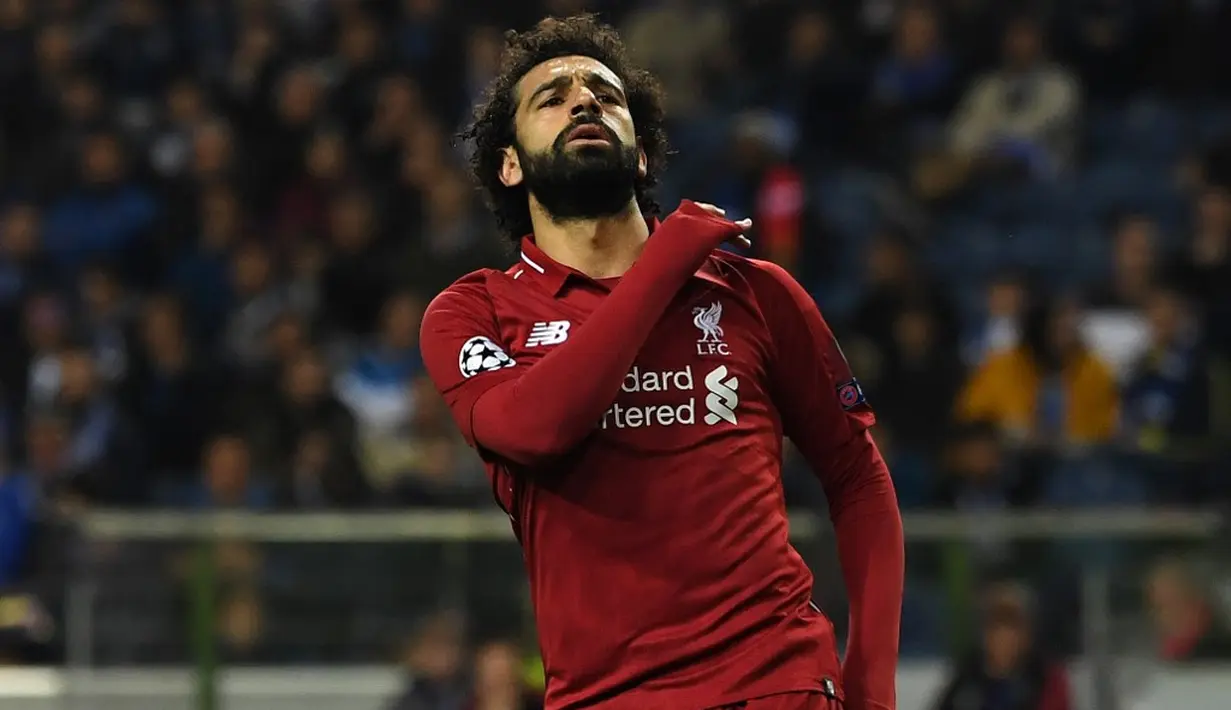2. Mohamed Salah (Liverpool) - 19 gol dan 7 assist (AFP/Paul Ellis)