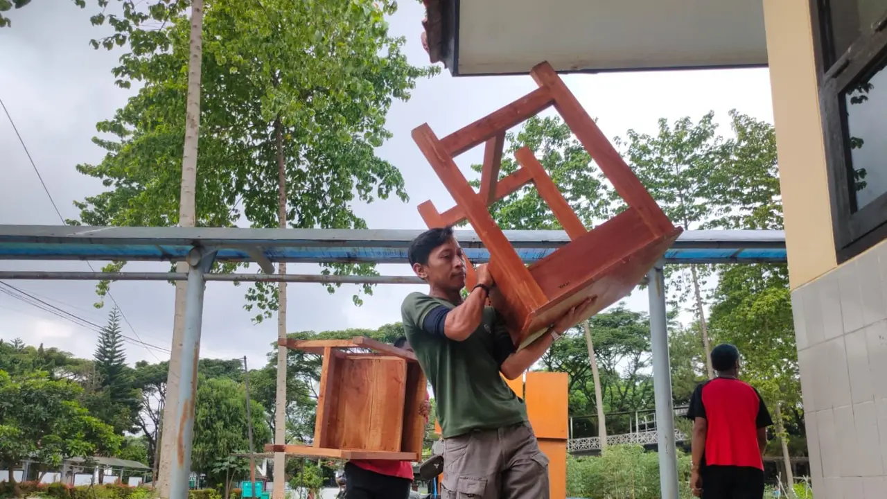 Kemensos mulai renovasi bangunan SLBN A Pajajaran di Bandung, Jawa Barat.(Dokumentasi Humas Kemensos)