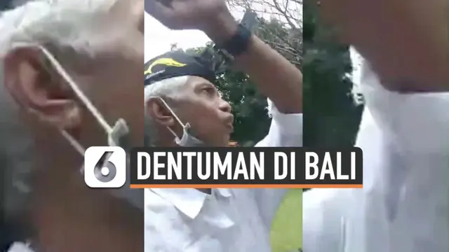 Bali dihebohkan suara dentuman keras yang terdengar hari Minggu (24/1). Sebagian warga mengaku melihat benda melintas di langit sebelum dentuman