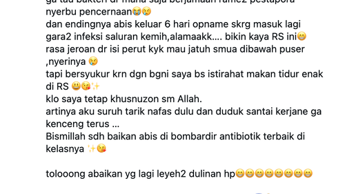 Unggahan Inul Daratista. (Foto: Dok. Instagram @inul.d)