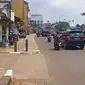 Situasi lalu lintas di Jalan Raya Margonda, Kota Depok. (Liputan6.com/Dicky Agung Prihanto)