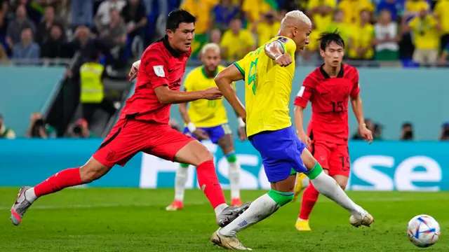 Brasil Bantai dan Pulangkan Korea Selatan dari Piala Dunia 2022
