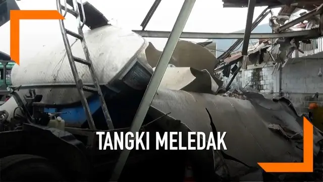 Kecelakaan fatal saat bekerja terjadi di bengkel las Surabaya. Sebuah tangki truk bekas minyak goreng meledak. Menewaskan seorang pekerja yang terlempar akibat ledakan sejauh belasan meter.