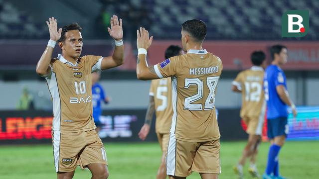  Dewa United Ngamuk, Gilas Tainan City 4 Gol Tanpa Balas di AFC Challenge League