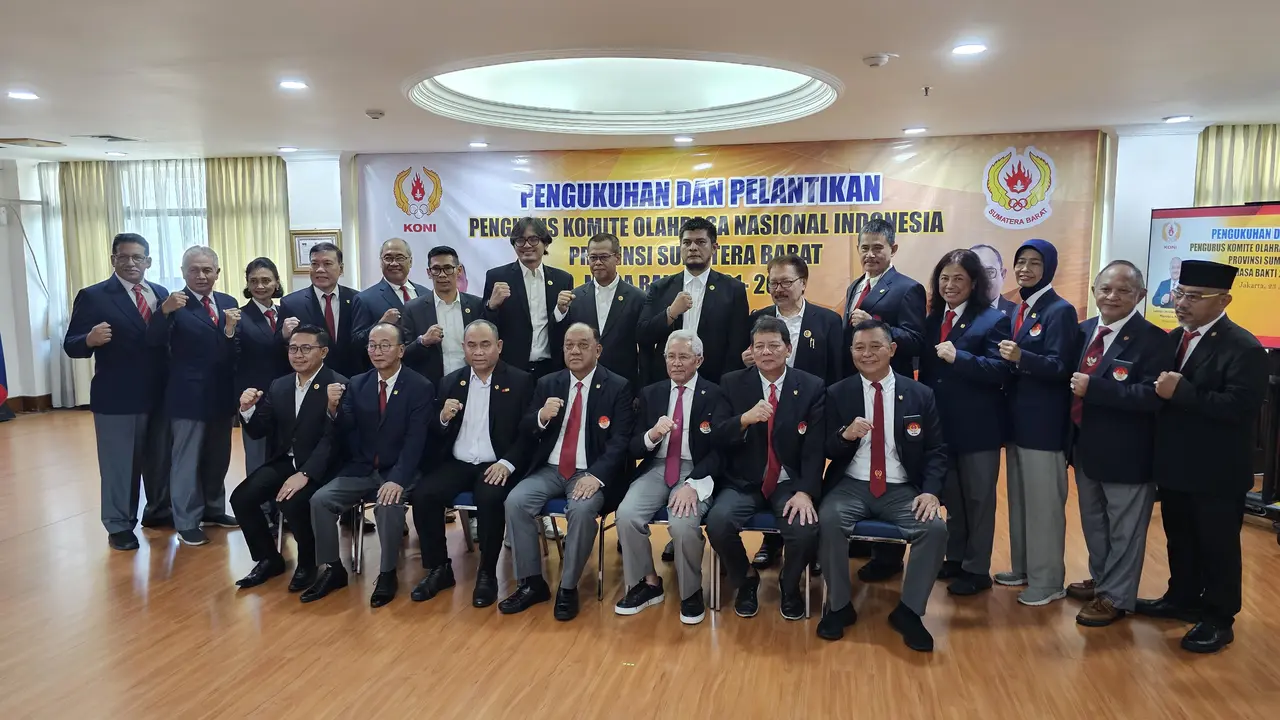 Pelantikan KONI Sumbar