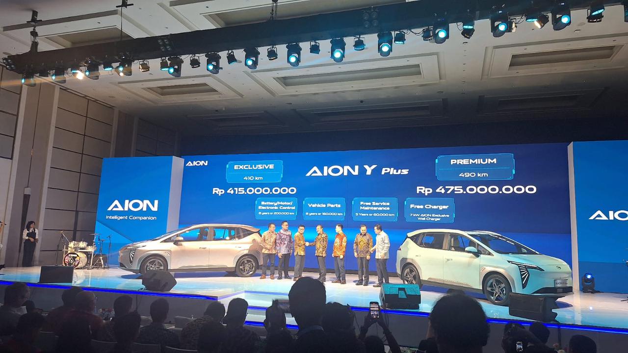 Aion Y Plus resmi meluncur di Indonesia (Arief A/Liputan6.com)