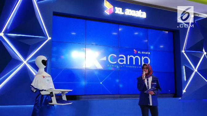 PT XL Axiata bekerja sama dengan perwakilan Universitas Gadjah Mada, Universitas Brawijaya, Politeknik Negeri Semarang dan Politeknik Elektronika Negeri Surabaya. Liputan6.com/ Andina Librianty