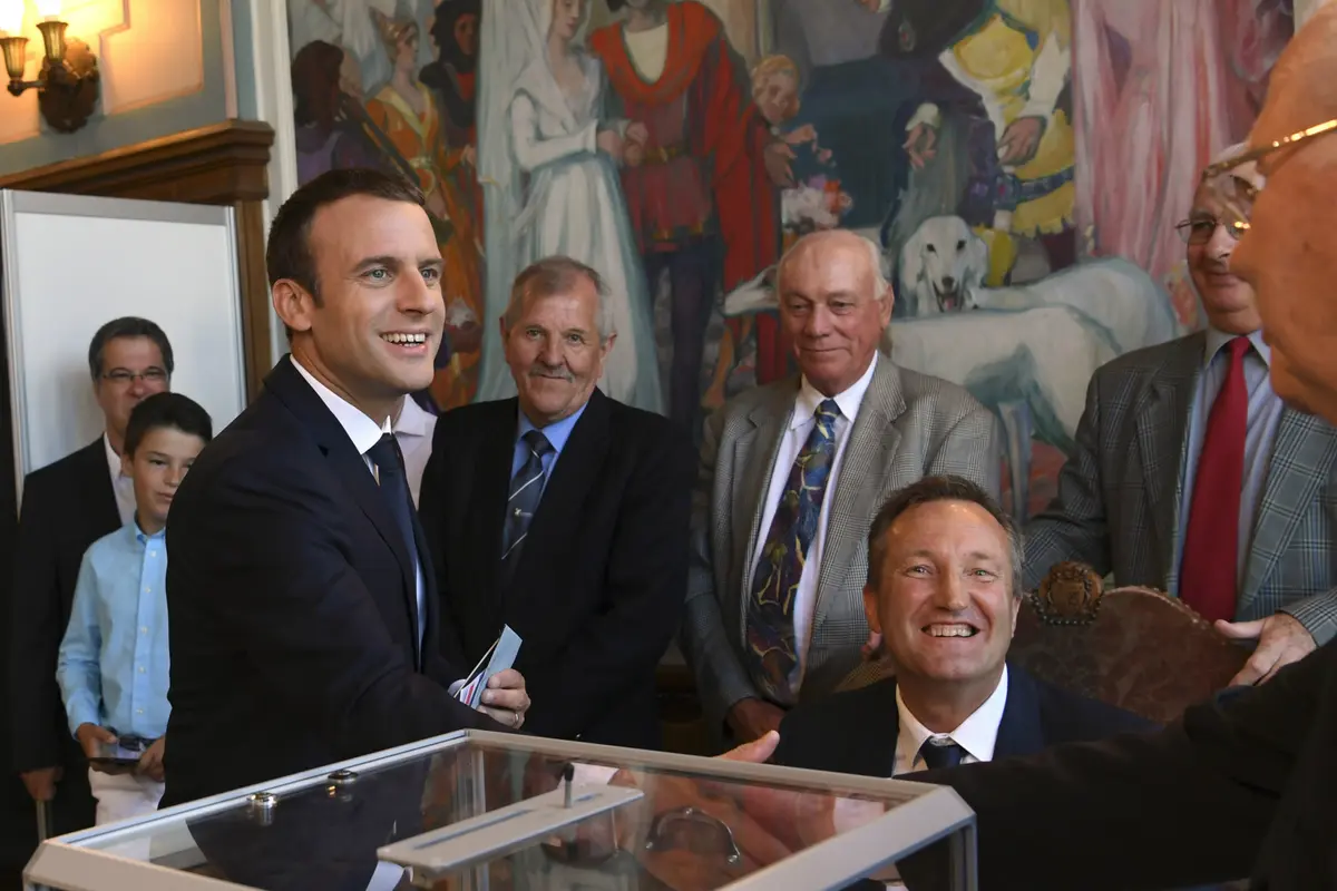 Presiden Prancis Emmanuel Macron