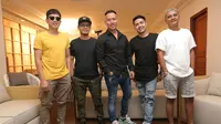 Band Repvblik saat pembuatan video klip terbaru (Budi Santoso/Kapanlagi.com)