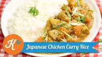 Untuk Anda penggemar masakan Jepang, yuk kita intip resep praktis membuat nasi kari ayam berikut ini.