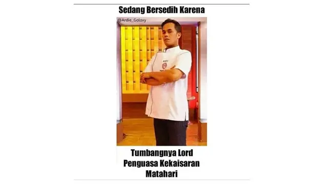 7 Meme Lord Adi Usai Tereliminasi dari MasterChef Indonesia Seasons 8
