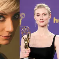 Melihat gaya Elizabeth Debicki duplikasi gaya Putri Diana di Emmy Awards 2024 (@elizabethdebickinators)