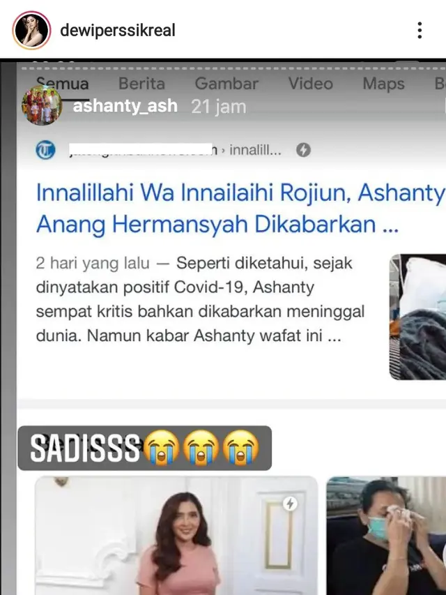 Unggahan Ashanty. (Foto: Instagram @ashanty_ash)