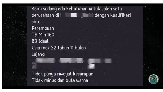 10 Potret Syarat Lowongan Kerja di Iklan Ini Bikin Tepuk Jidat, Tak Biasa