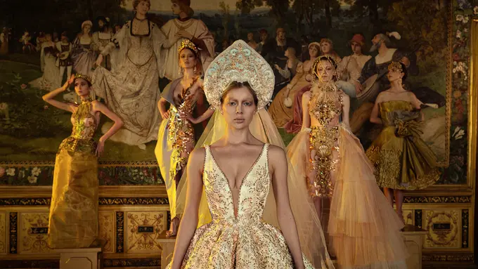 maquinn fashion film 'Realm of Silence.'