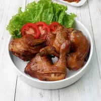 ilustrasi ayam bacem/Rheza Afrian Pratama/Shutterstock