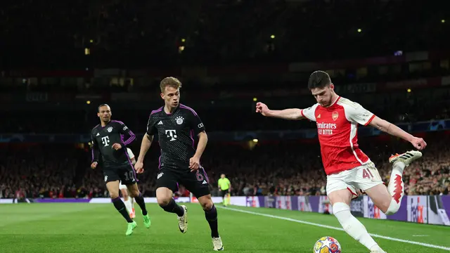 Arsenal vs Bayern Munchen, Liga Champions