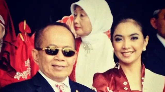Ingrid Kansil dan suami yang selalu mesra