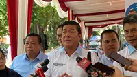 Wakil Ketua Tim Kampanye Nasional (TKN) Prabowo-Gibran, Silfester Matutina. (Merdeka.com/Muhammad Genantan Saputra)